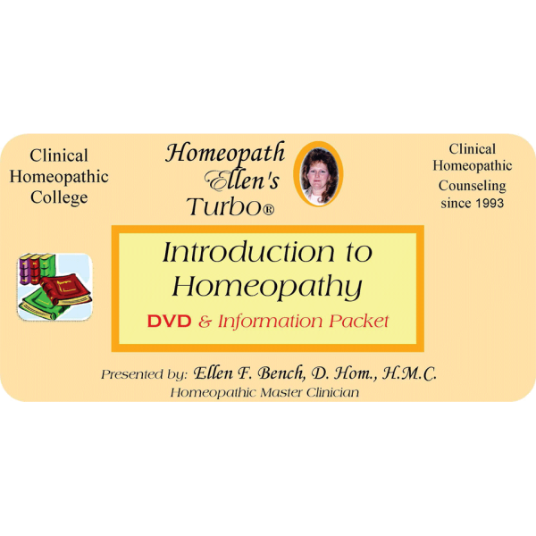 Introduction to Homeopathy DVD Audio Class