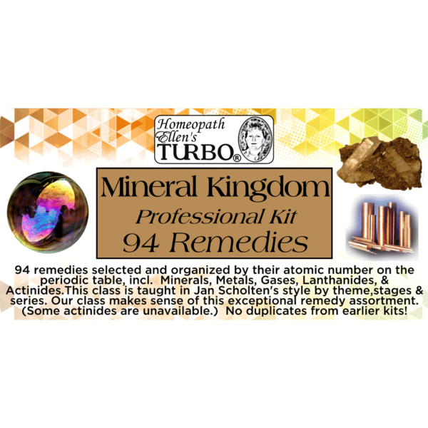 Homeopathic Mineral Kingdom Kit