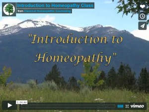 Introduction to Homeopathy Free Video