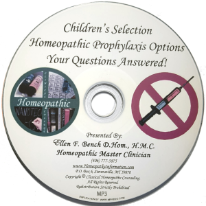 Children's Immunization Alternatives HP - MP3 Audio