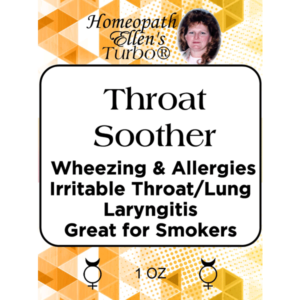 Throat Soother Homeopathic Tonic