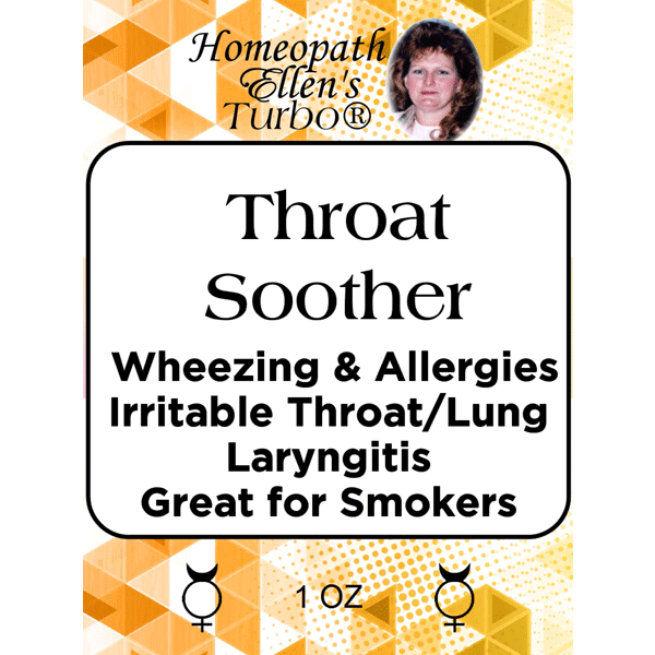 Throat Soother Homeopathic Tonic