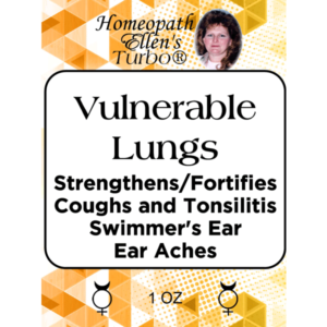 Vulnerable Lungs Homeopathic Tonic