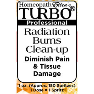 Turbo Radiation Burn Cleanup Homeopathic Spritz
