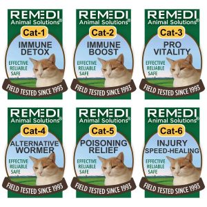 Cat Starter Kit - Set of 6, 1oz Remedies